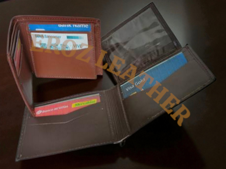 BILLETERAS PARA HOMBRE:  >B201 BILLETERA PARA ALETA SUPERIOR